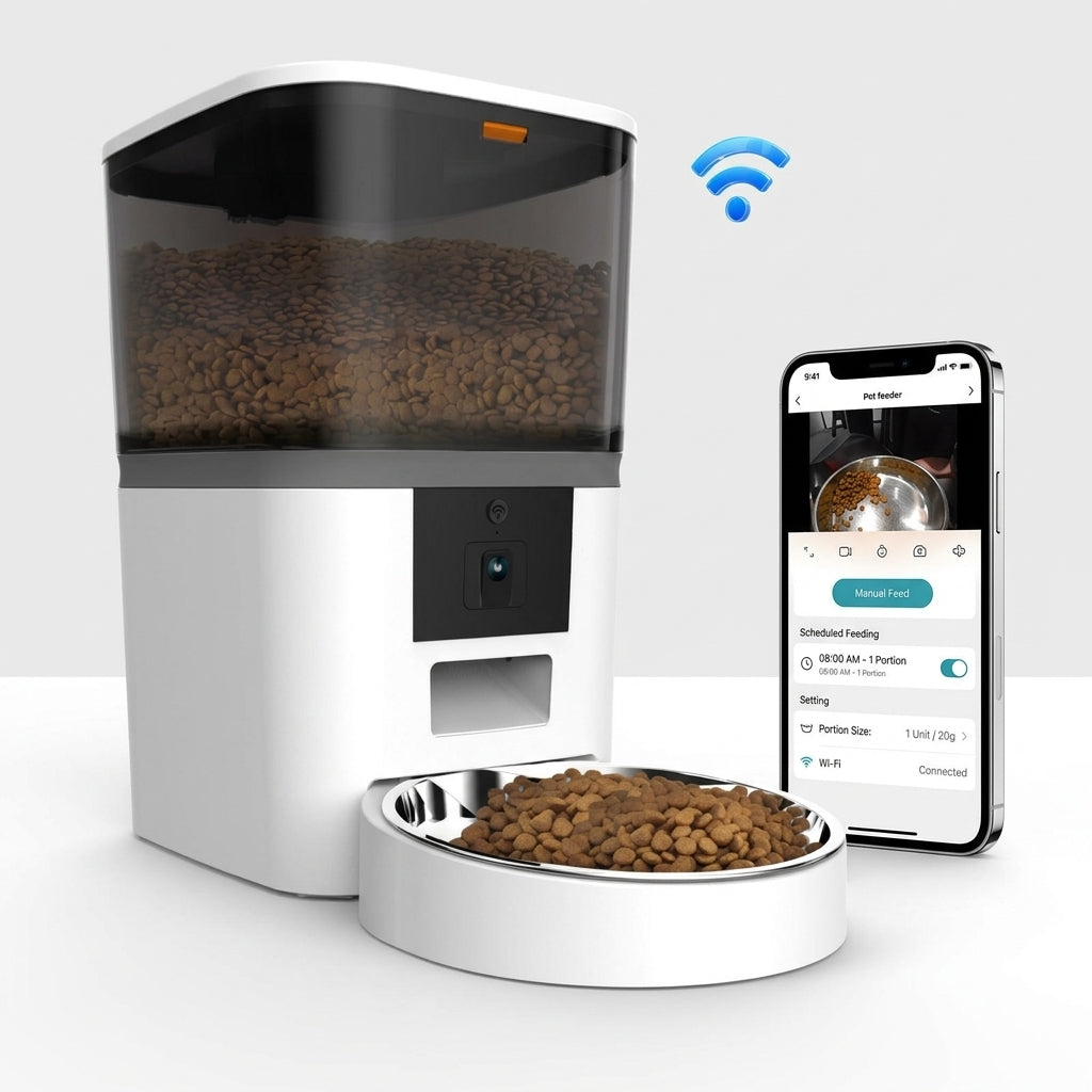 Mobilappstyrning och Wi-Fi-funktion